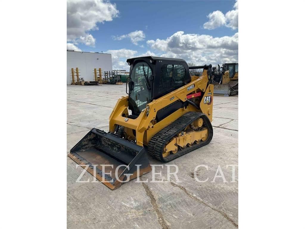 CAT 259D3 Lánctalpas homlokrakodók