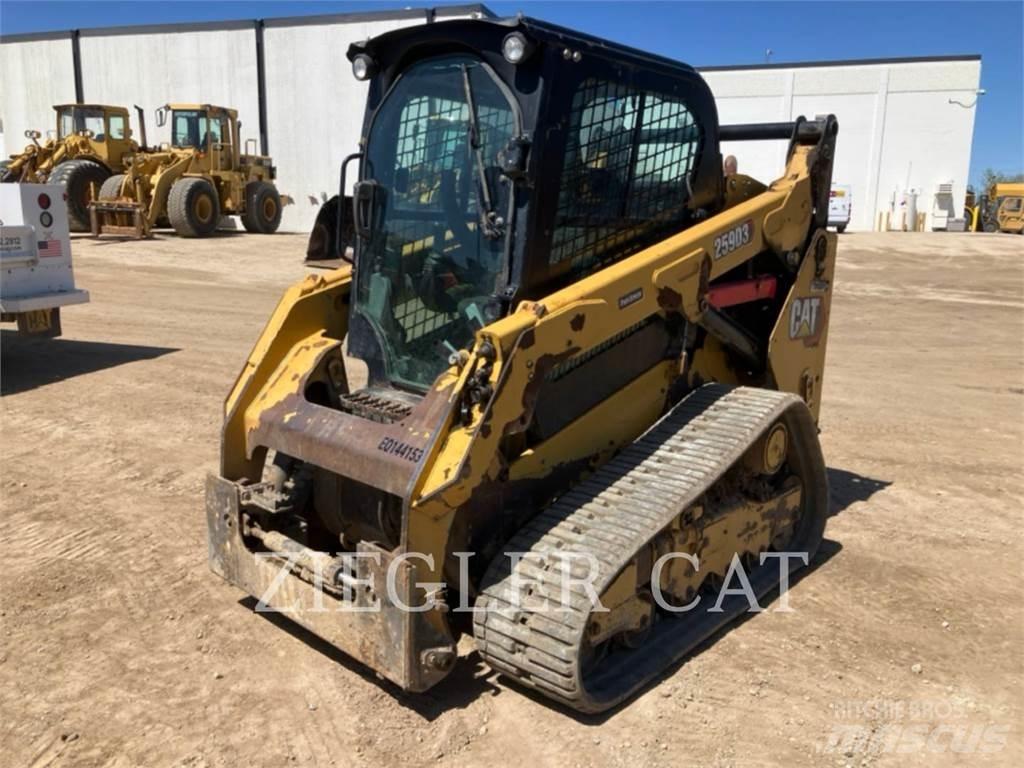 CAT 259D3 Lánctalpas homlokrakodók