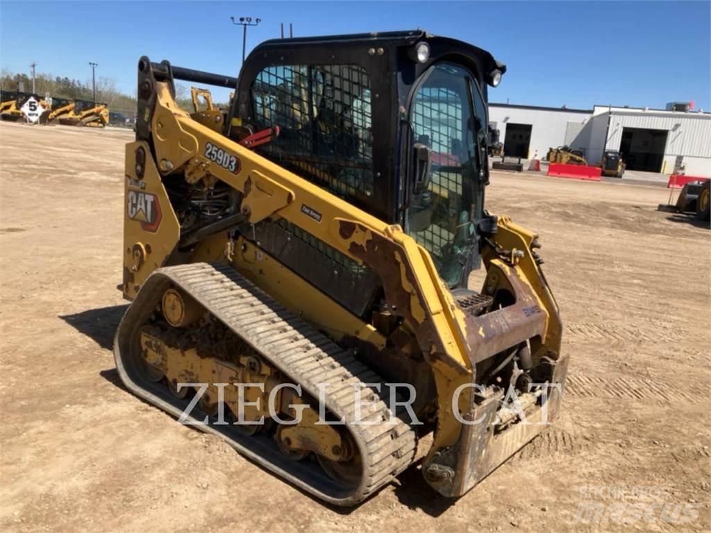 CAT 259D3 Lánctalpas homlokrakodók