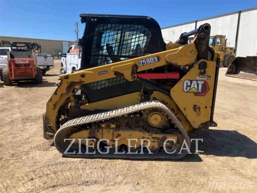CAT 259D3 Lánctalpas homlokrakodók
