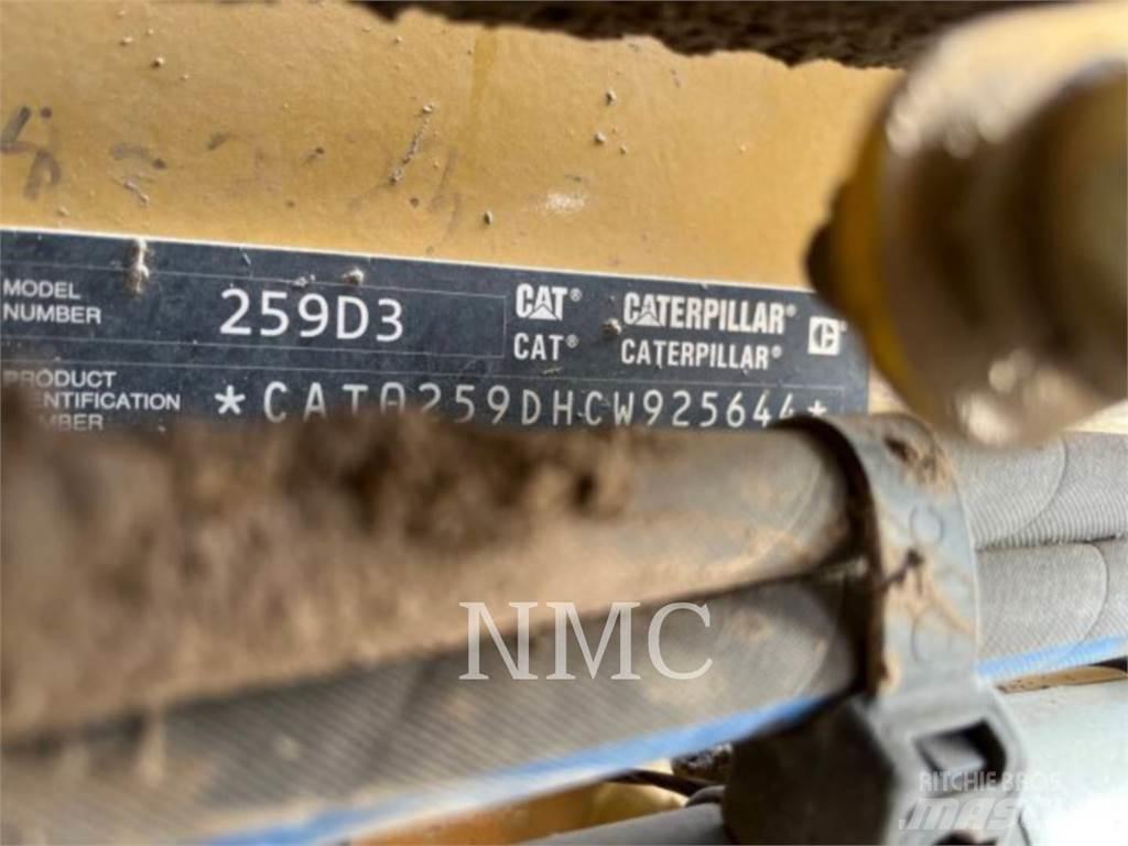 CAT 259D3 Lánctalpas homlokrakodók