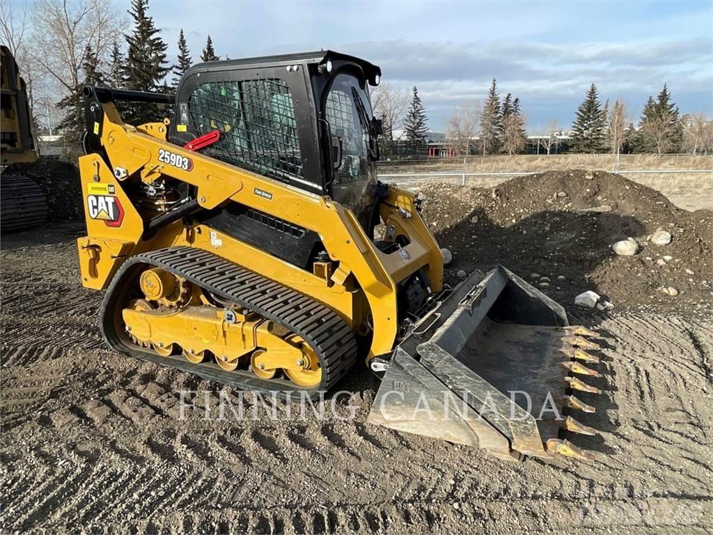 CAT 259D3 Lánctalpas homlokrakodók