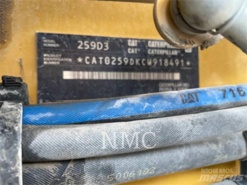 CAT 259D3 Lánctalpas homlokrakodók
