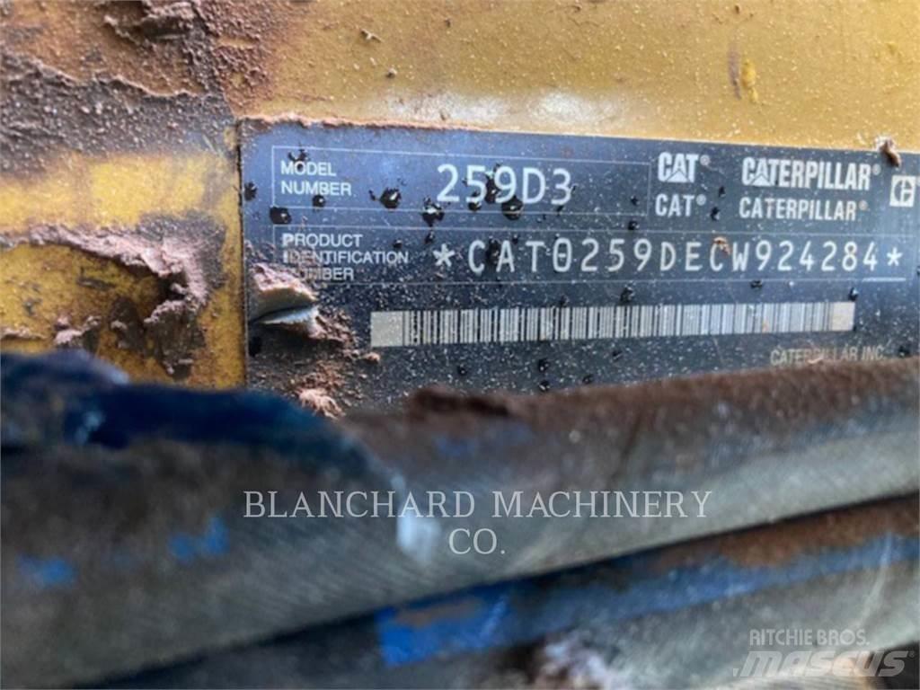 CAT 259D3 Lánctalpas homlokrakodók