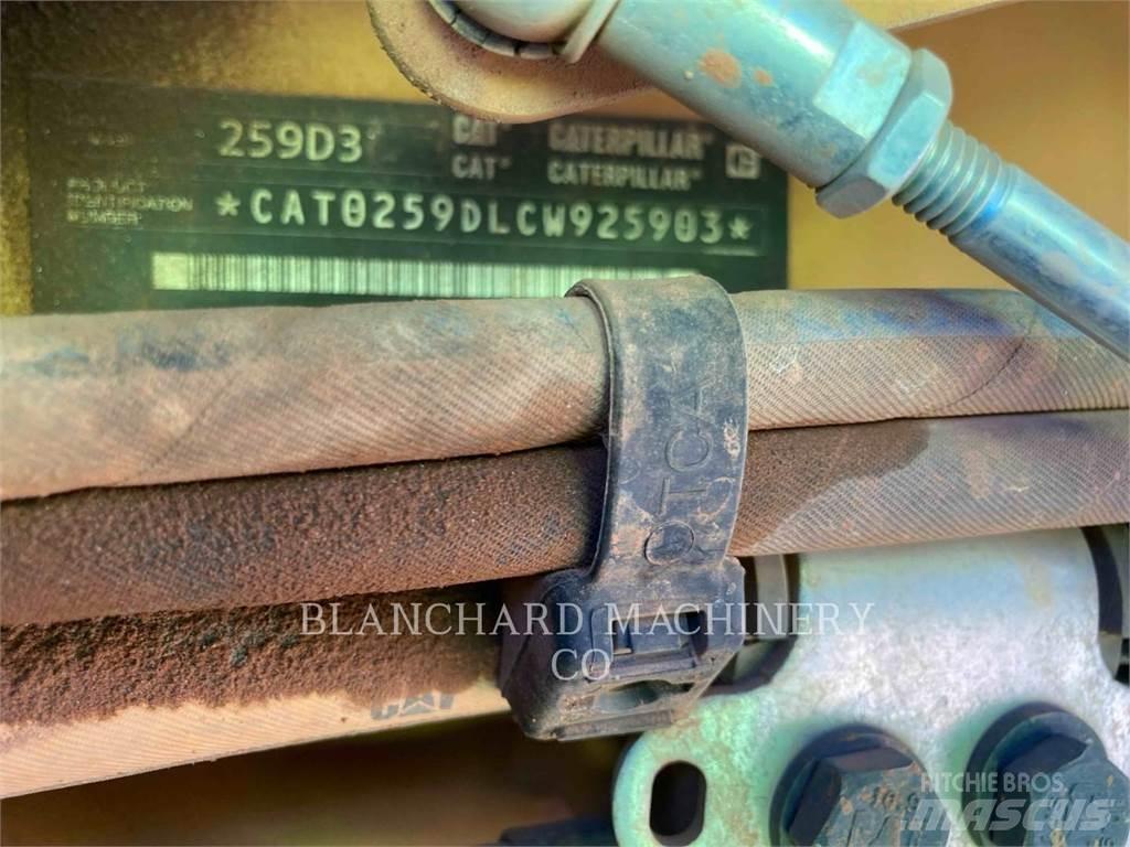 CAT 259D3 Lánctalpas homlokrakodók