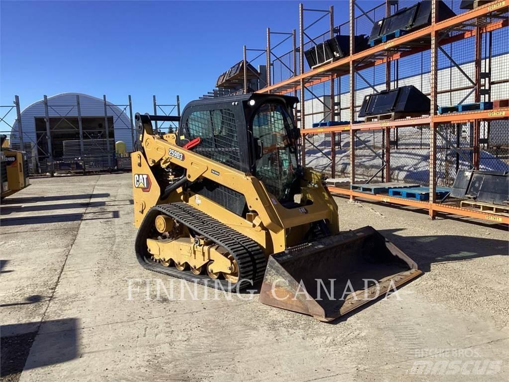 CAT 259D3 Lánctalpas homlokrakodók
