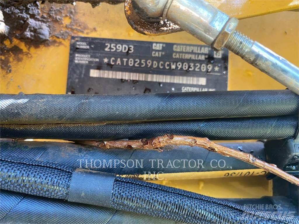 CAT 259D3 Lánctalpas homlokrakodók