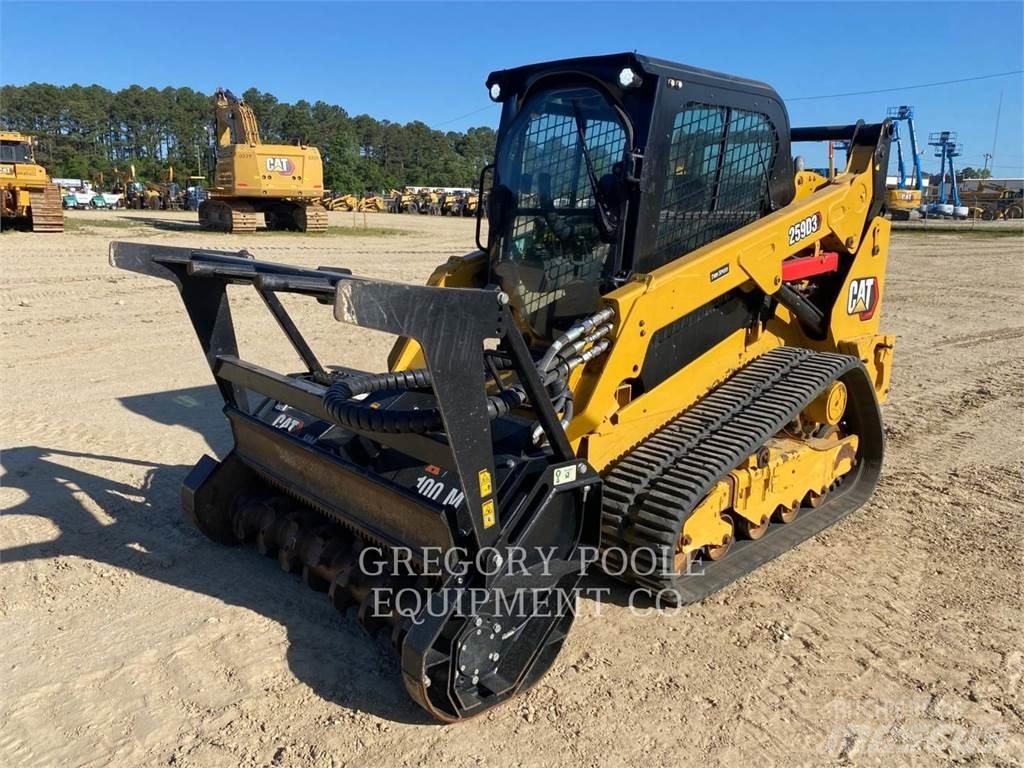 CAT 259D3 Lánctalpas homlokrakodók