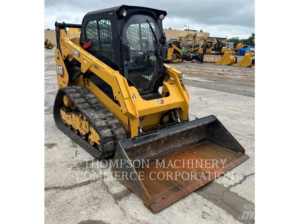 CAT 259D3 Lánctalpas homlokrakodók