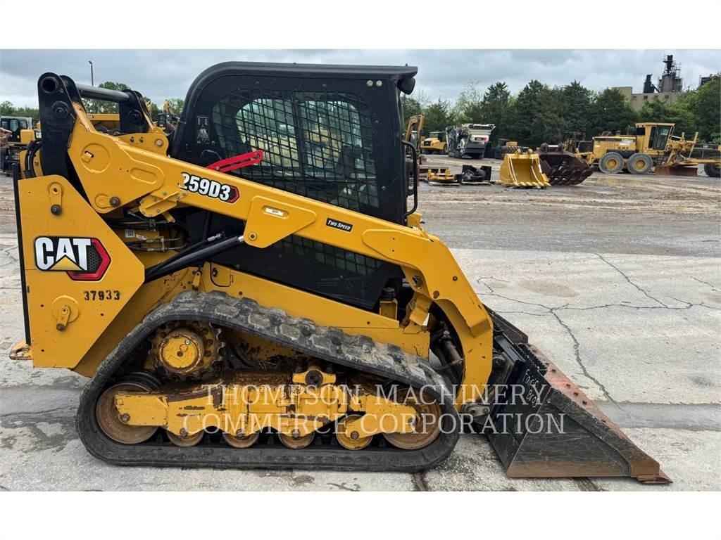 CAT 259D3 Lánctalpas homlokrakodók