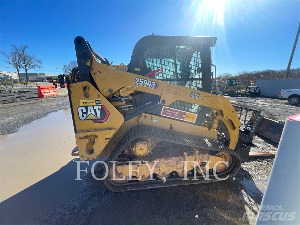 CAT 259D3 Lánctalpas homlokrakodók