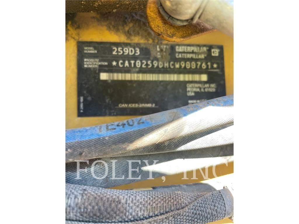 CAT 259D3 Lánctalpas homlokrakodók