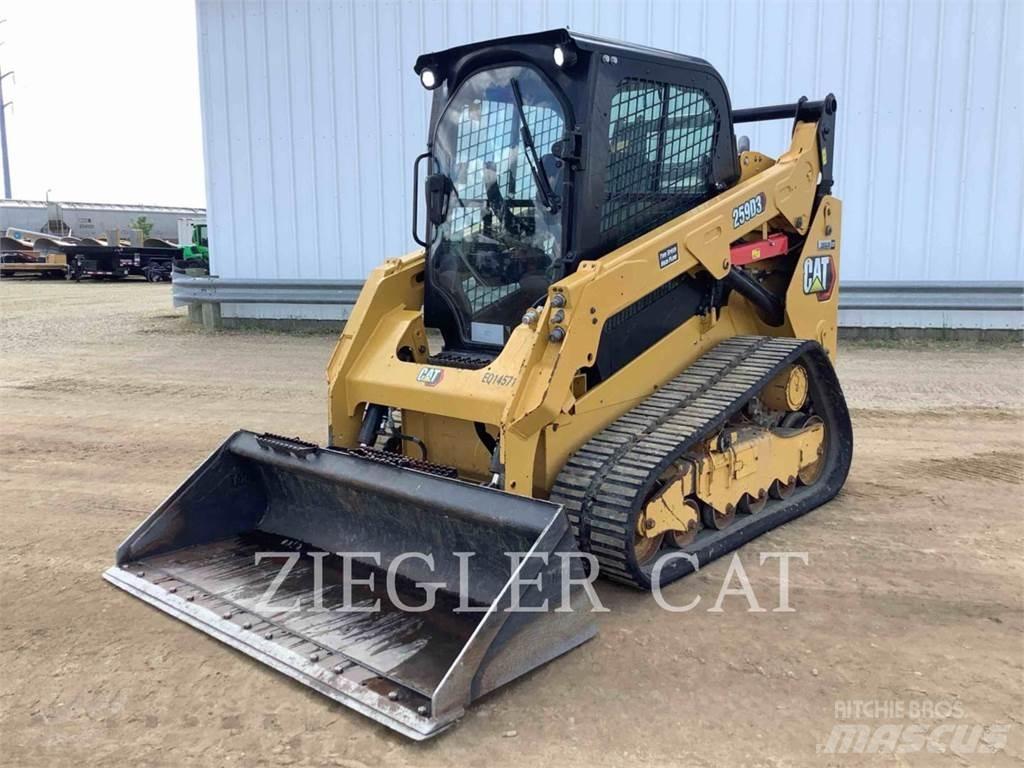 CAT 259D3 Lánctalpas homlokrakodók