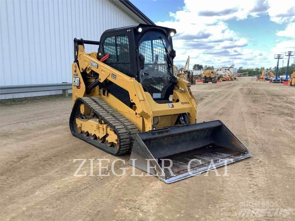 CAT 259D3 Lánctalpas homlokrakodók