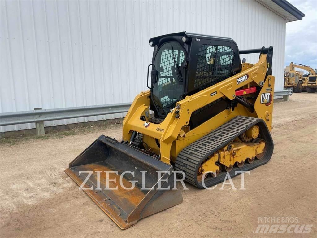 CAT 259D3 Lánctalpas homlokrakodók