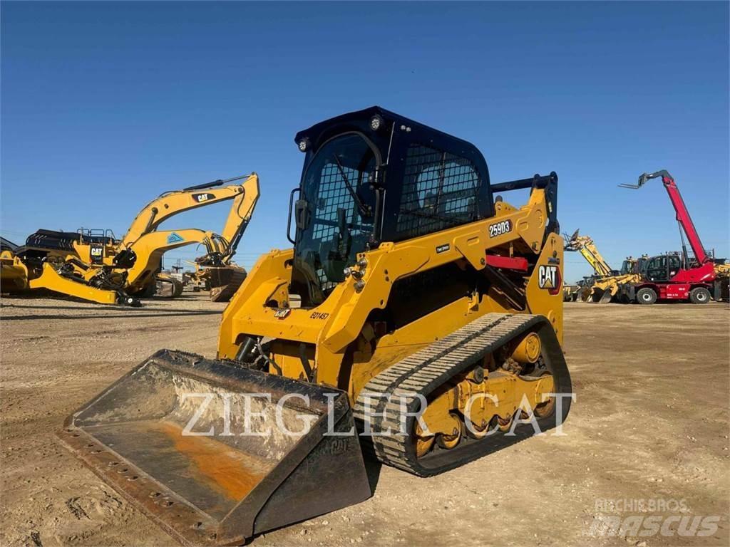 CAT 259D3 Lánctalpas homlokrakodók