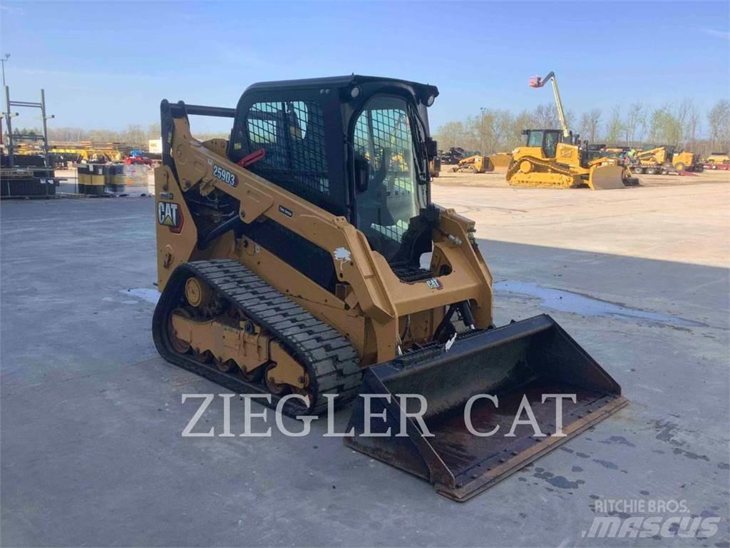 CAT 259D3 Lánctalpas homlokrakodók