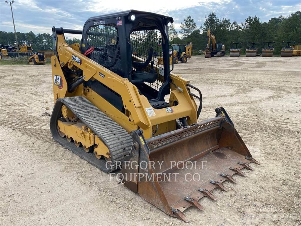 CAT 259D3 Lánctalpas homlokrakodók