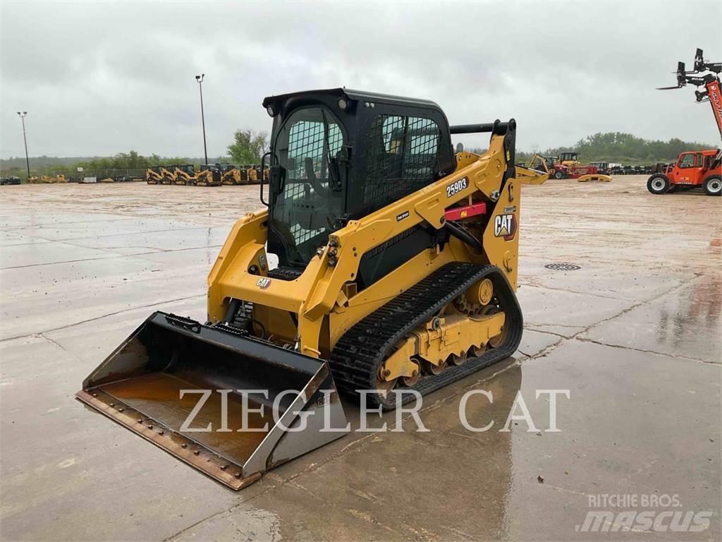 CAT 259D3 Lánctalpas homlokrakodók