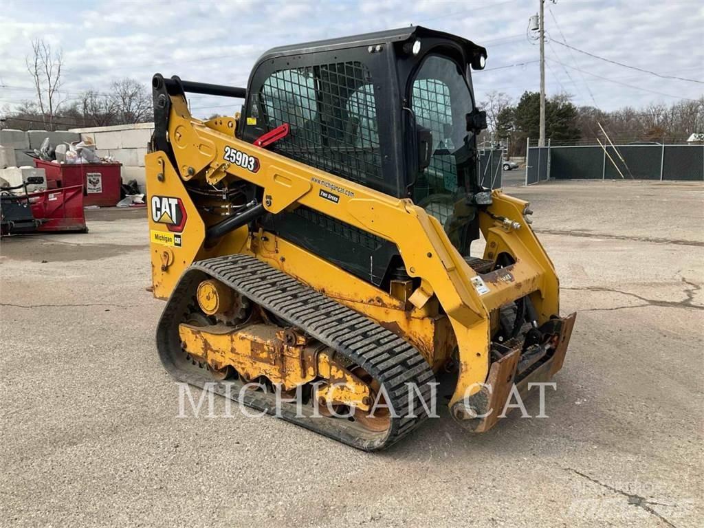 CAT 259D3 Lánctalpas homlokrakodók