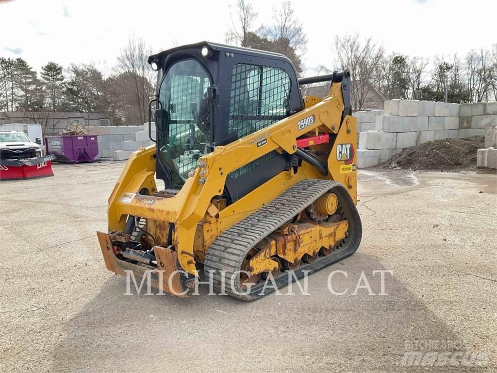 CAT 259D3 Lánctalpas homlokrakodók