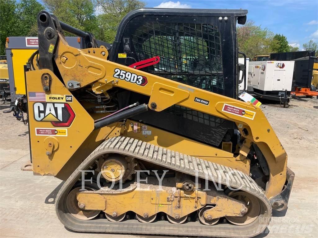 CAT 259D3 Lánctalpas homlokrakodók