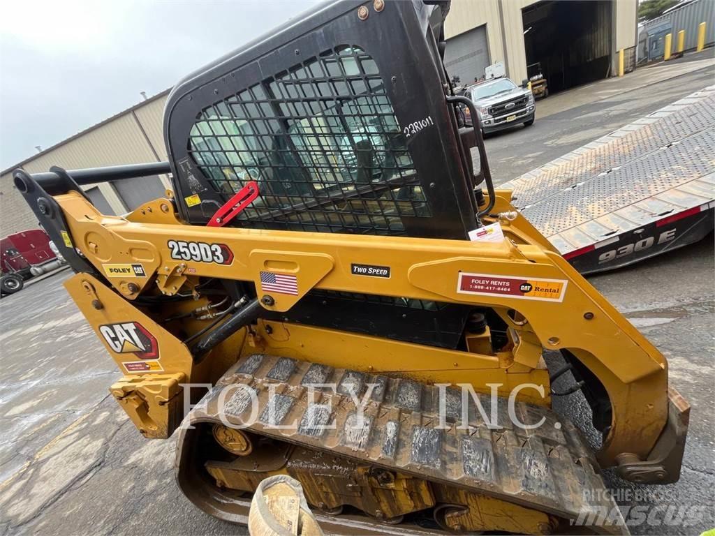 CAT 259D3 Lánctalpas homlokrakodók