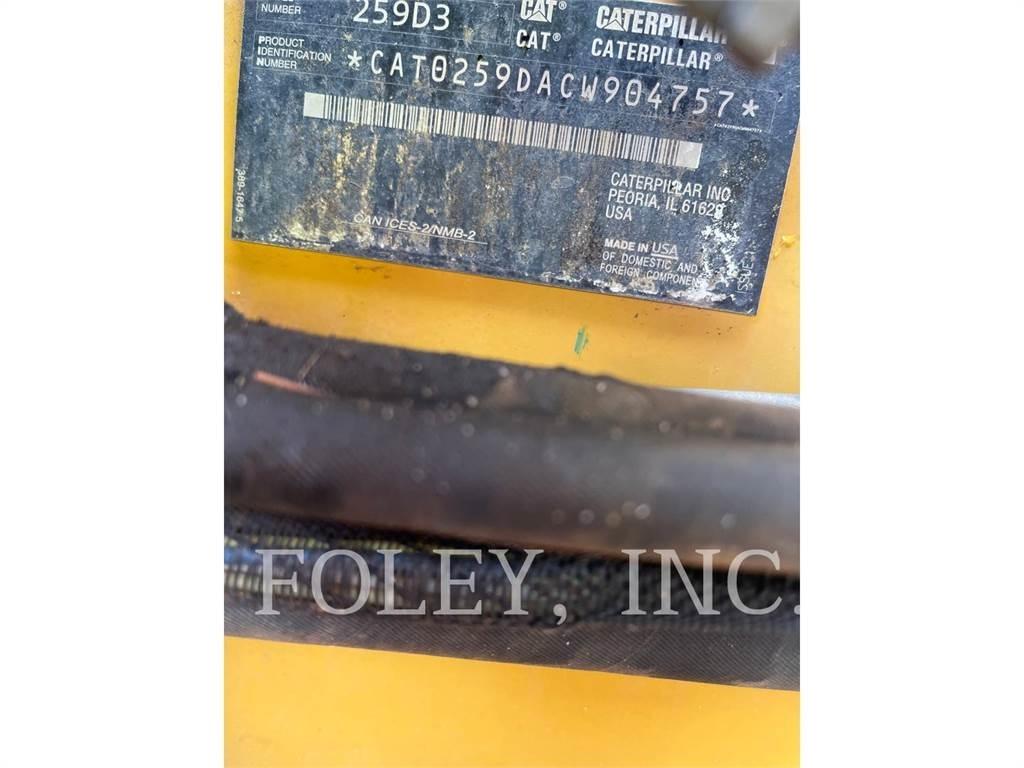 CAT 259D3 Lánctalpas homlokrakodók