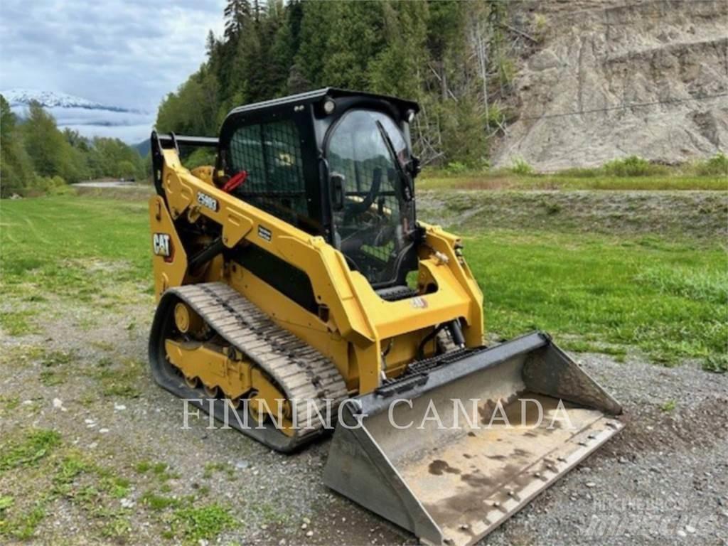 CAT 259D3 Lánctalpas homlokrakodók