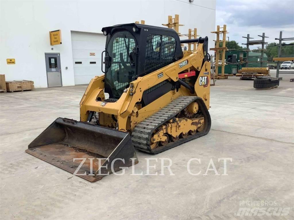 CAT 259D3 Lánctalpas homlokrakodók