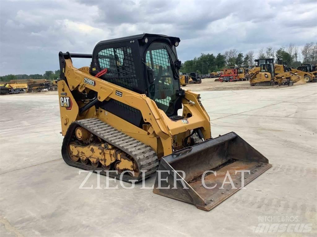 CAT 259D3 Lánctalpas homlokrakodók