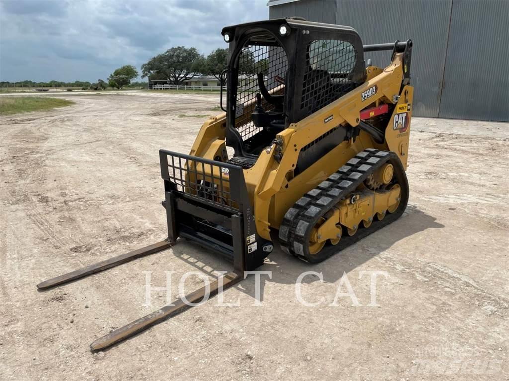 CAT 259D3 Lánctalpas homlokrakodók