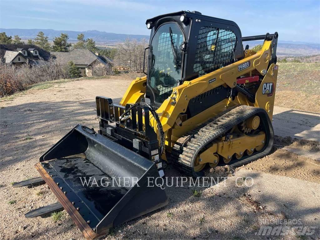CAT 259D3 Lánctalpas homlokrakodók