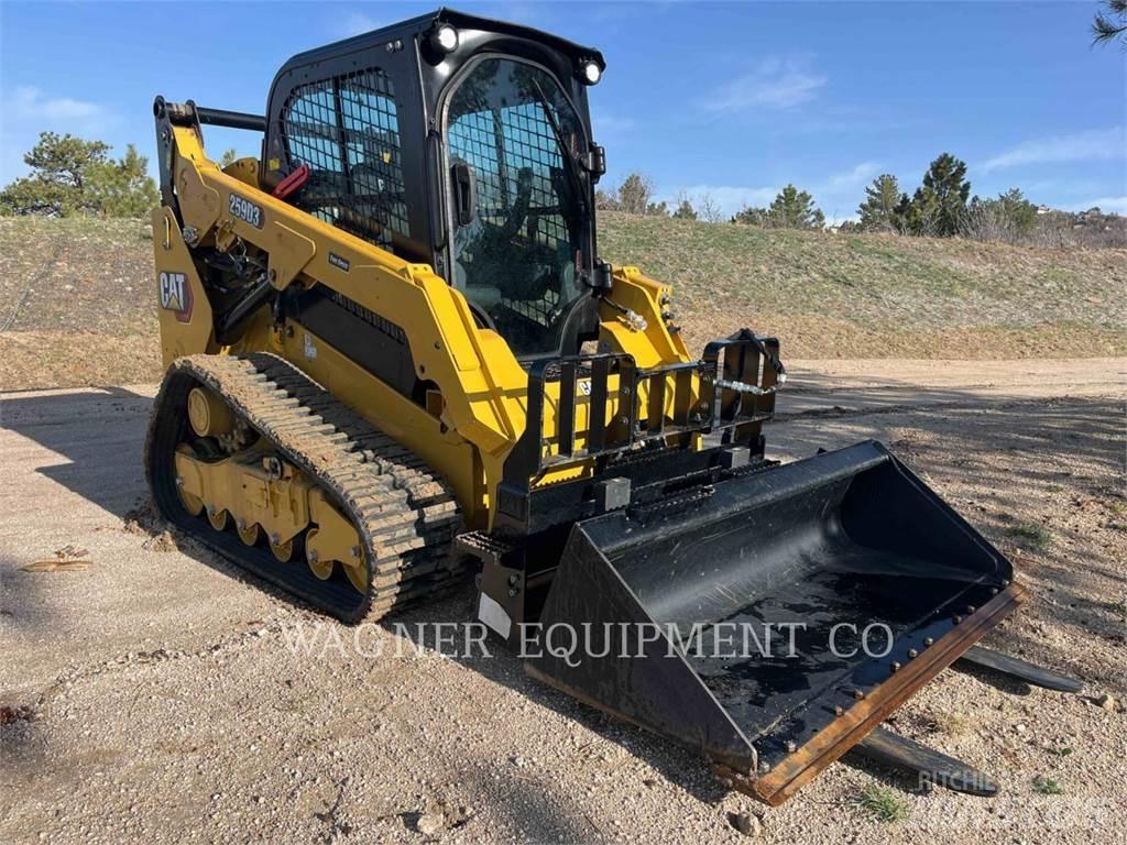 CAT 259D3 Lánctalpas homlokrakodók