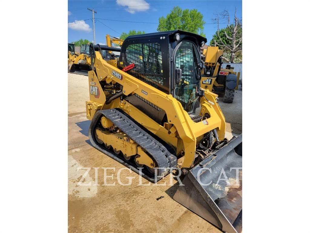 CAT 259D3 Lánctalpas homlokrakodók