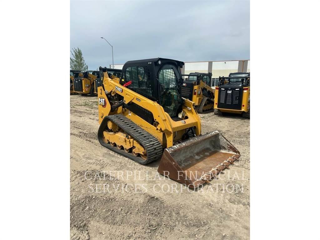 CAT 259D3 Lánctalpas homlokrakodók