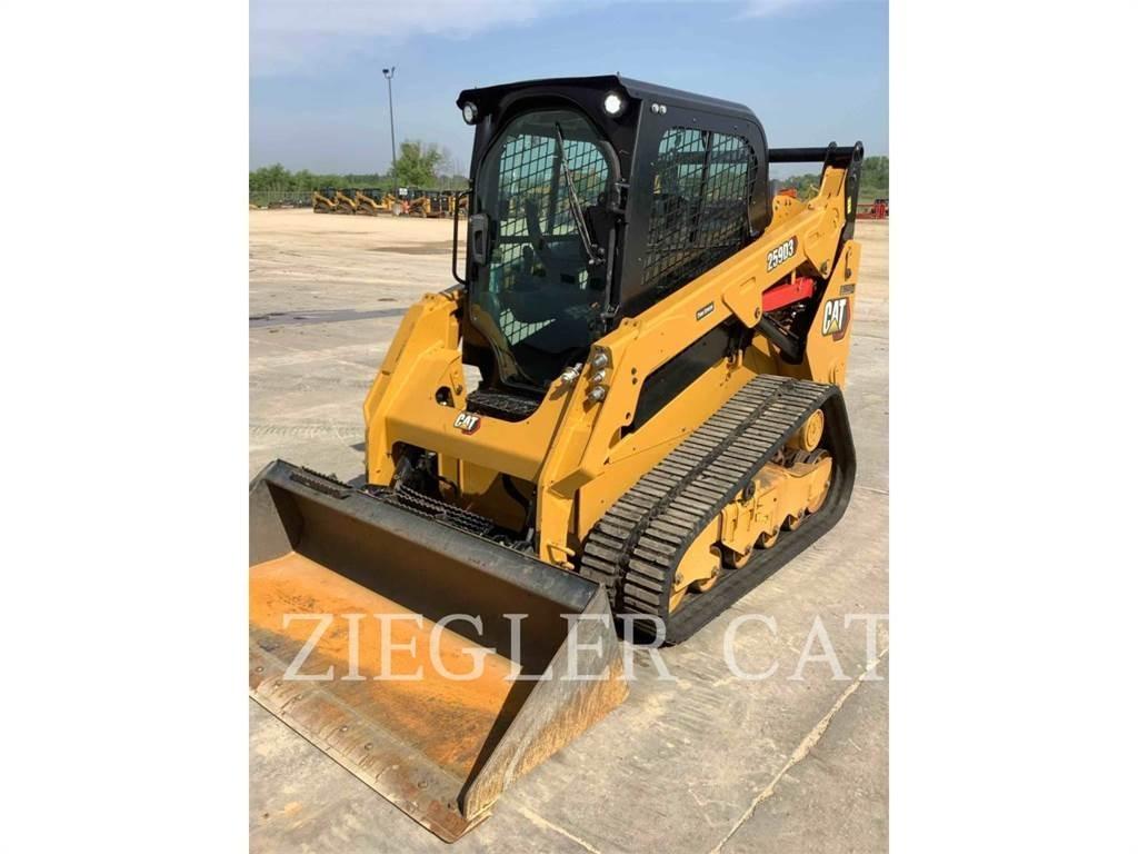 CAT 259D3 Lánctalpas homlokrakodók