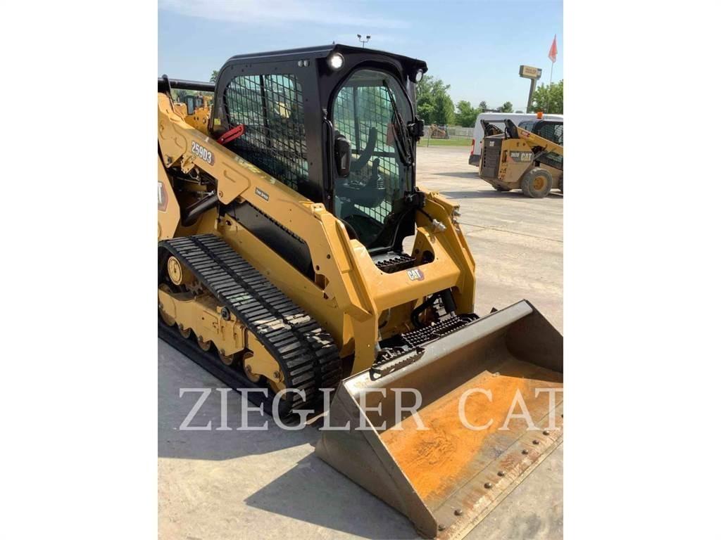 CAT 259D3 Lánctalpas homlokrakodók