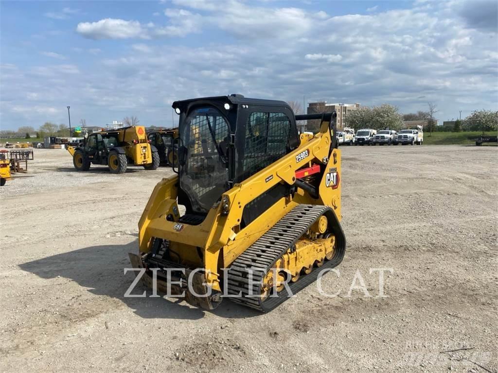 CAT 259D3 Lánctalpas homlokrakodók