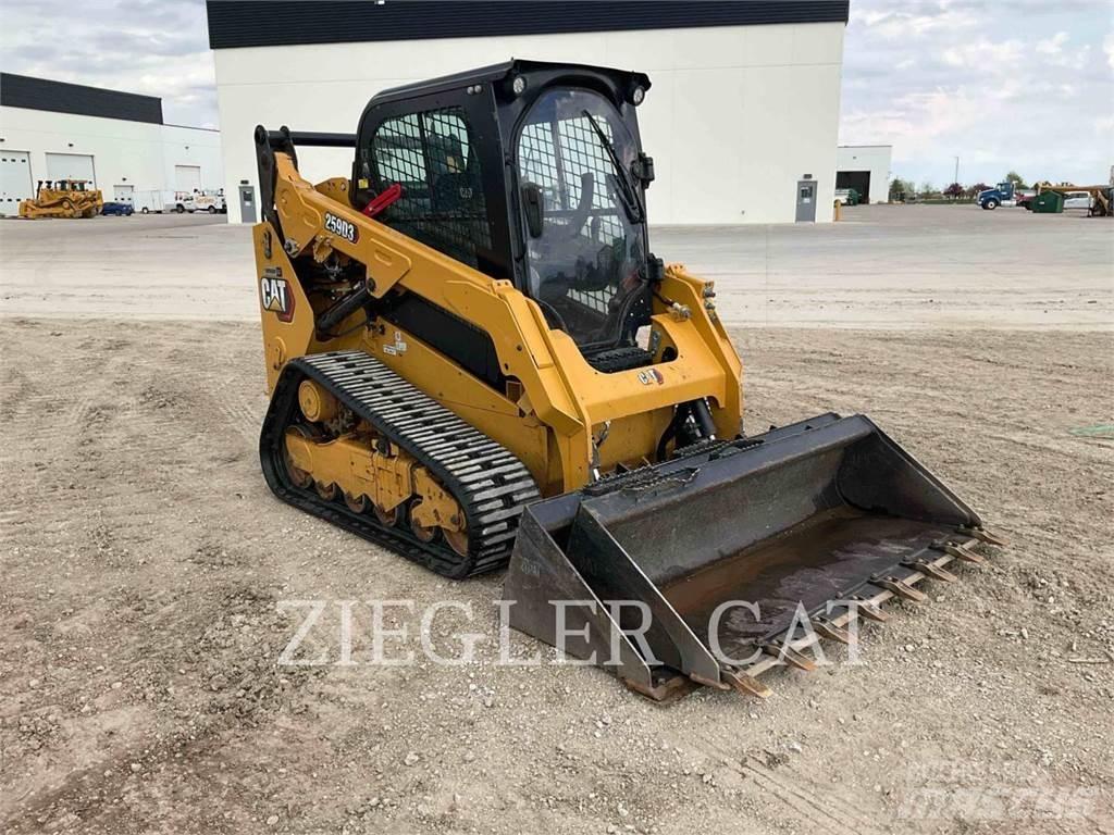 CAT 259D3 Lánctalpas homlokrakodók