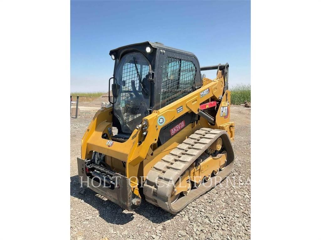 CAT 259D3 Lánctalpas homlokrakodók