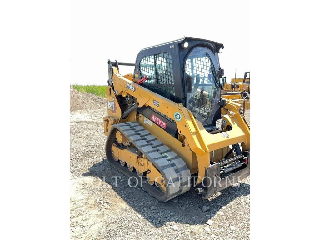 CAT 259D3 Lánctalpas homlokrakodók
