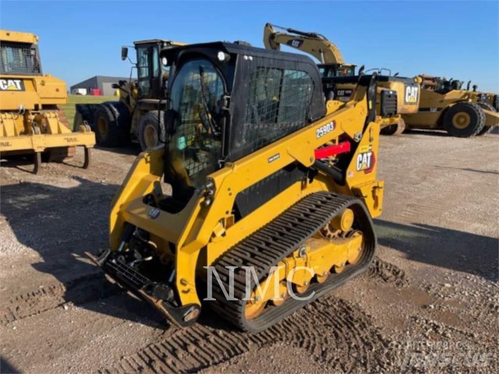 CAT 259D3 Lánctalpas homlokrakodók