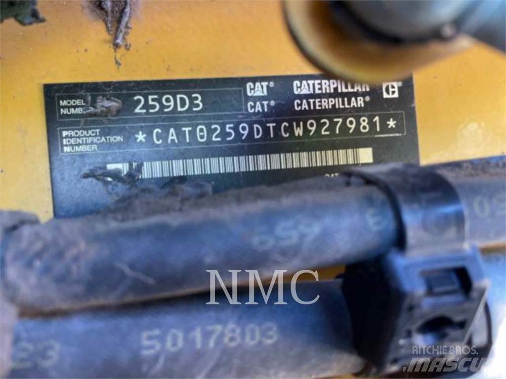 CAT 259D3 Lánctalpas homlokrakodók