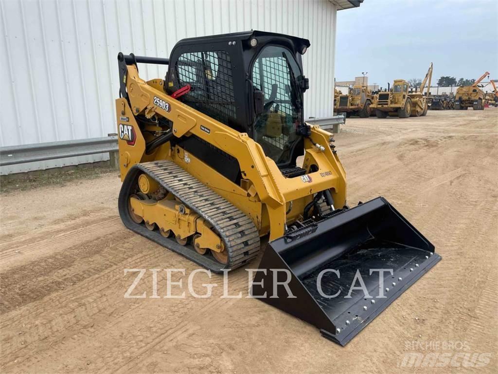 CAT 259D3 Lánctalpas homlokrakodók