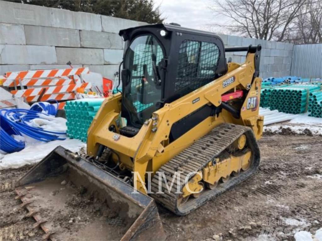 CAT 259D3 Lánctalpas homlokrakodók