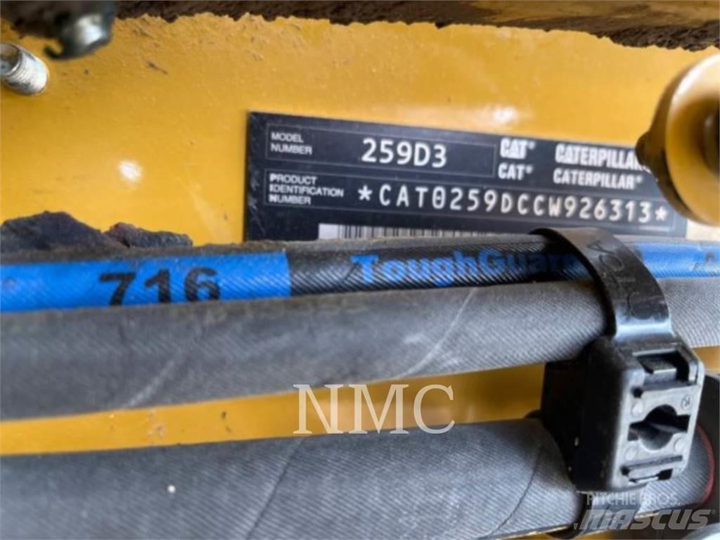 CAT 259D3 Lánctalpas homlokrakodók