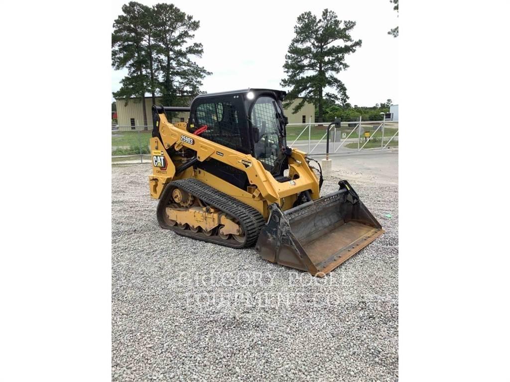 CAT 259D3 Lánctalpas homlokrakodók