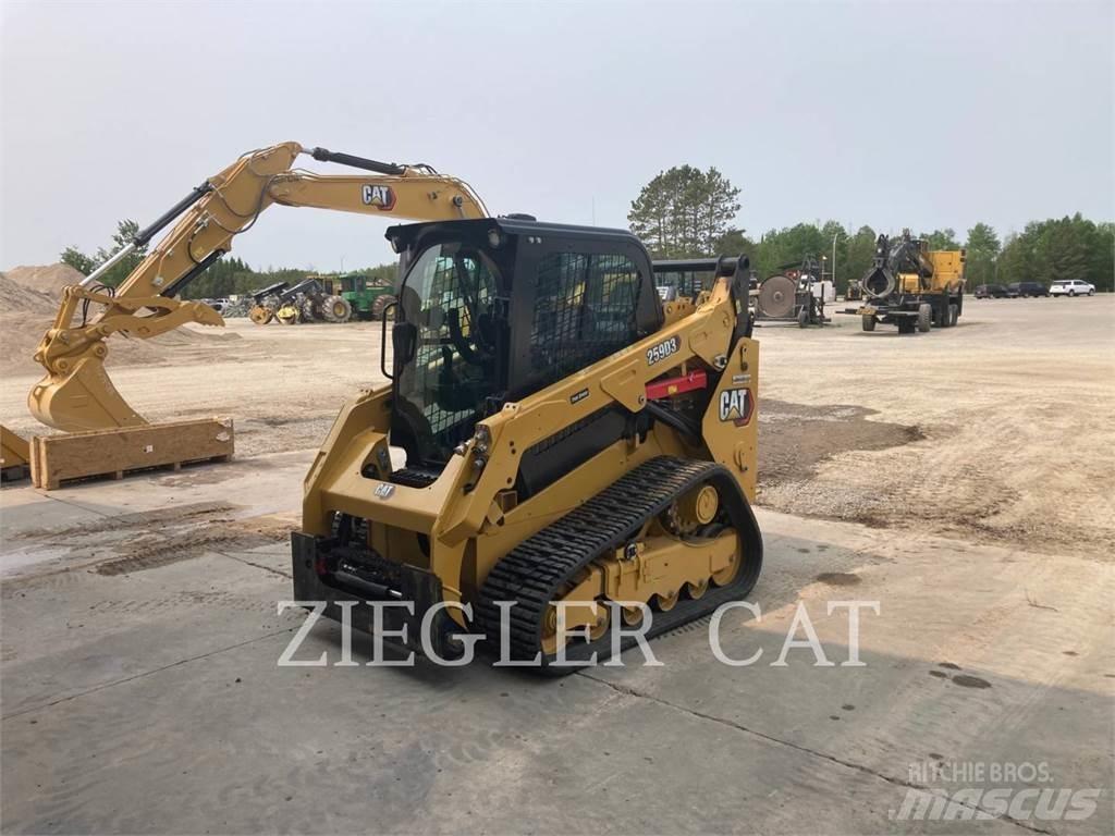 CAT 259D3 Lánctalpas homlokrakodók
