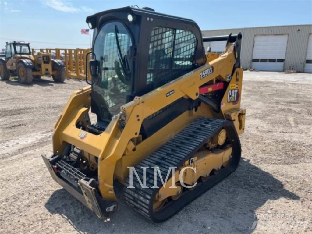 CAT 259D3 Lánctalpas homlokrakodók
